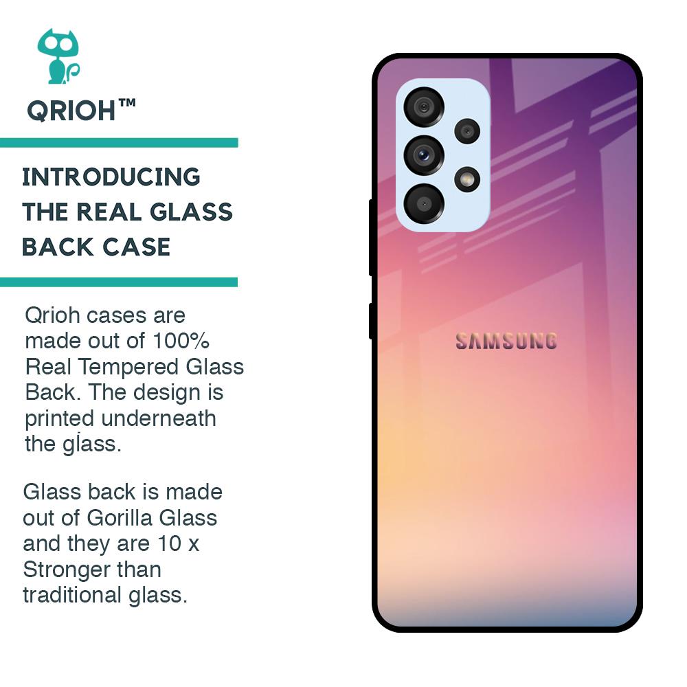 Lavender Purple Glass case for Samsung Galaxy A53 5G