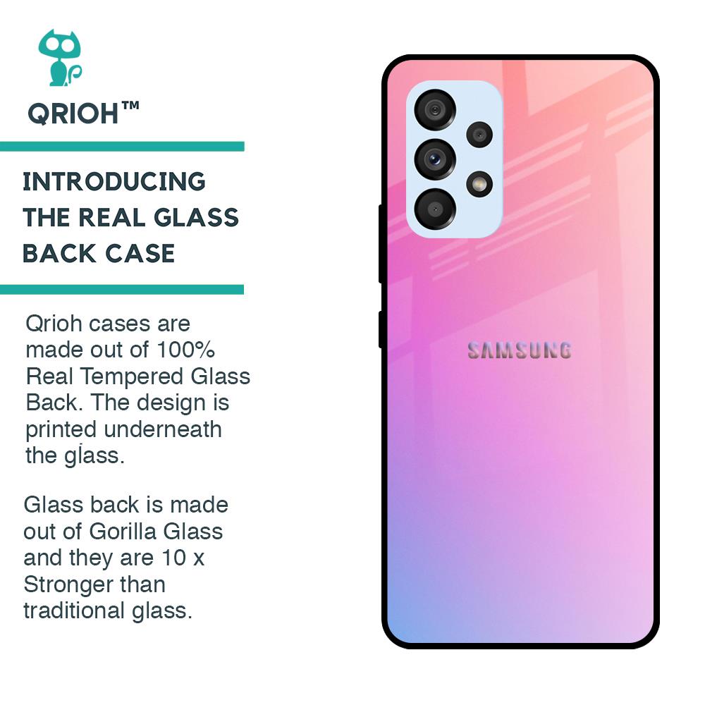 Dusky Iris Glass case for Samsung Galaxy A53 5G