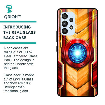Arc Reactor Glass Case for Samsung Galaxy A53 5G