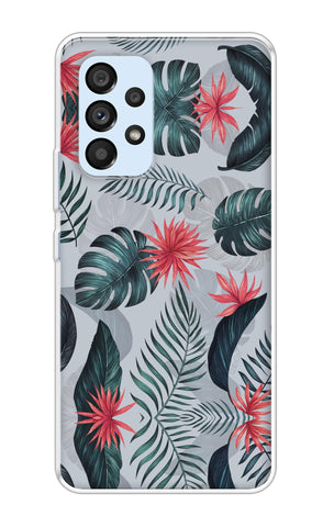 Retro Floral Leaf Samsung Galaxy A53 5G Back Cover