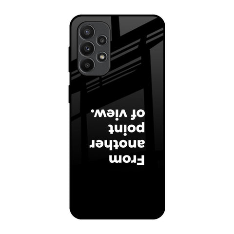 Motivation Samsung Galaxy A23 Glass Back Cover Online