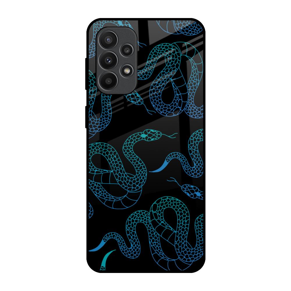Serpentine Samsung Galaxy A23 Glass Back Cover Online