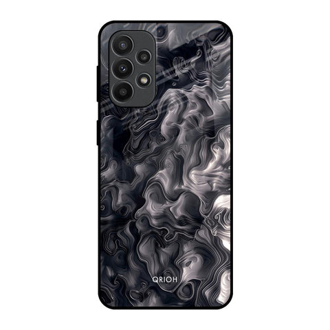 Cryptic Smoke Samsung Galaxy A23 Glass Back Cover Online