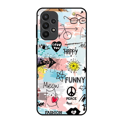 Just For You Samsung Galaxy A23 Glass Back Cover Online