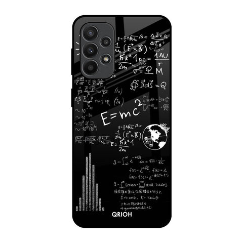 Funny Math Samsung Galaxy A23 Glass Back Cover Online