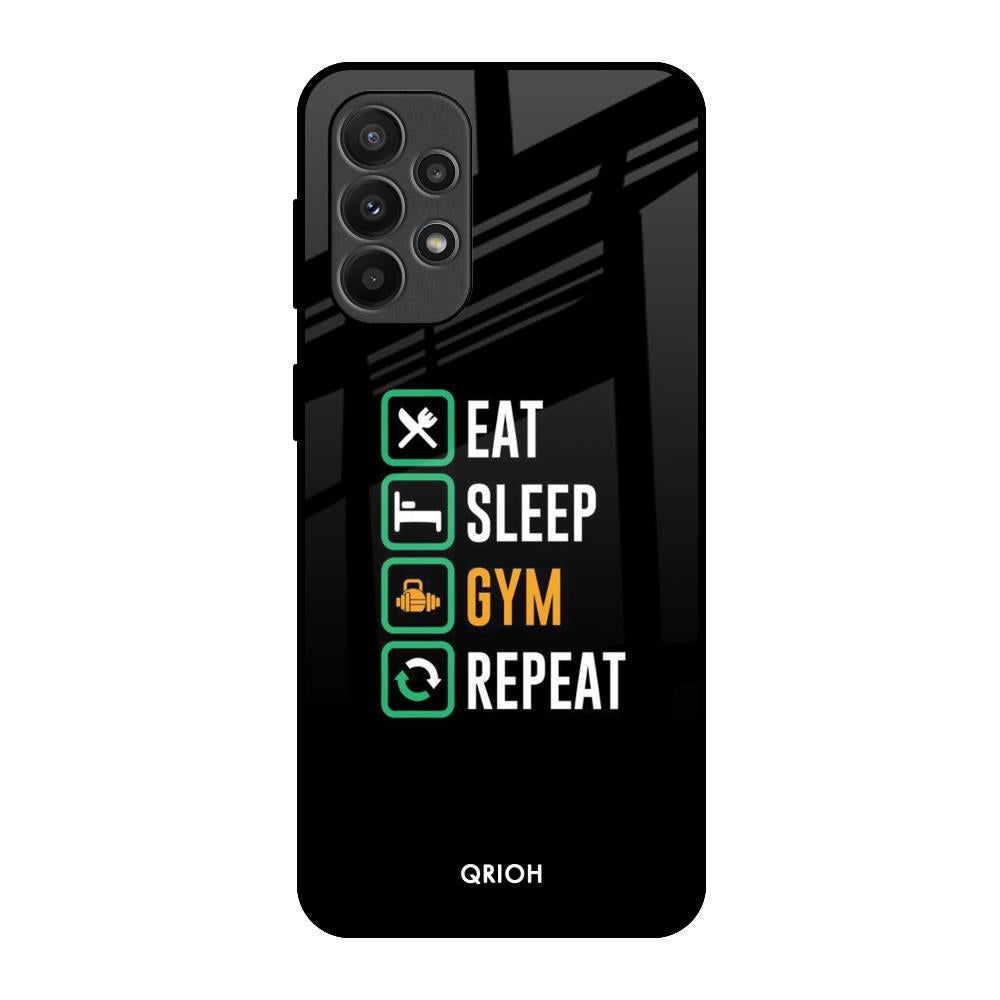 Daily Routine Samsung Galaxy A23 Glass Back Cover Online
