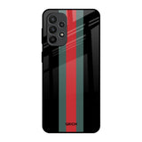Vertical Stripes Samsung Galaxy A23 Glass Back Cover Online