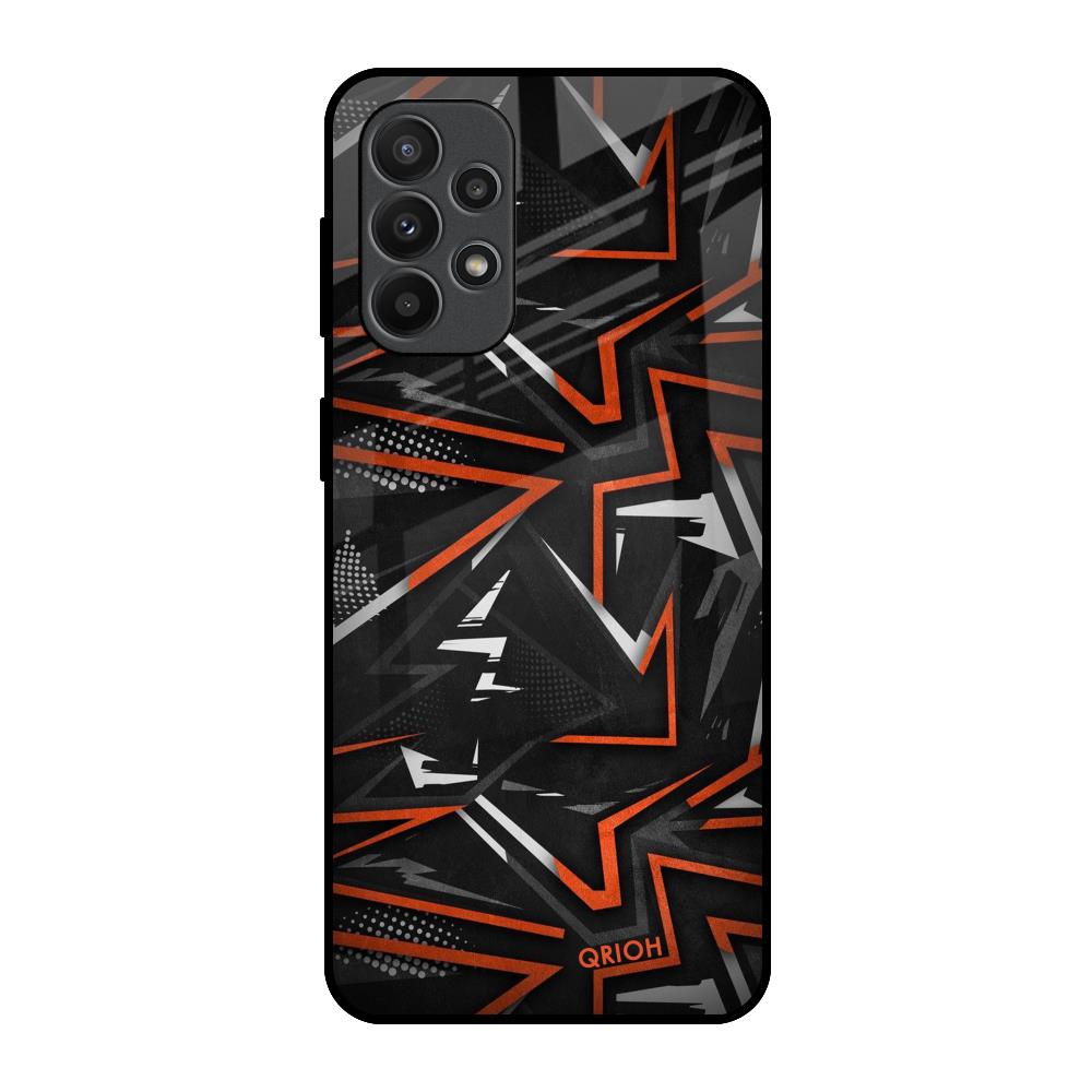 Vector Art Samsung Galaxy A23 Glass Back Cover Online