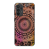 Floral Mandala Samsung Galaxy A23 Glass Back Cover Online