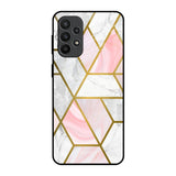 Geometrical Marble Samsung Galaxy A23 Glass Back Cover Online
