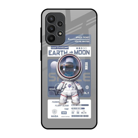 Space Flight Pass Samsung Galaxy A23 Glass Back Cover Online