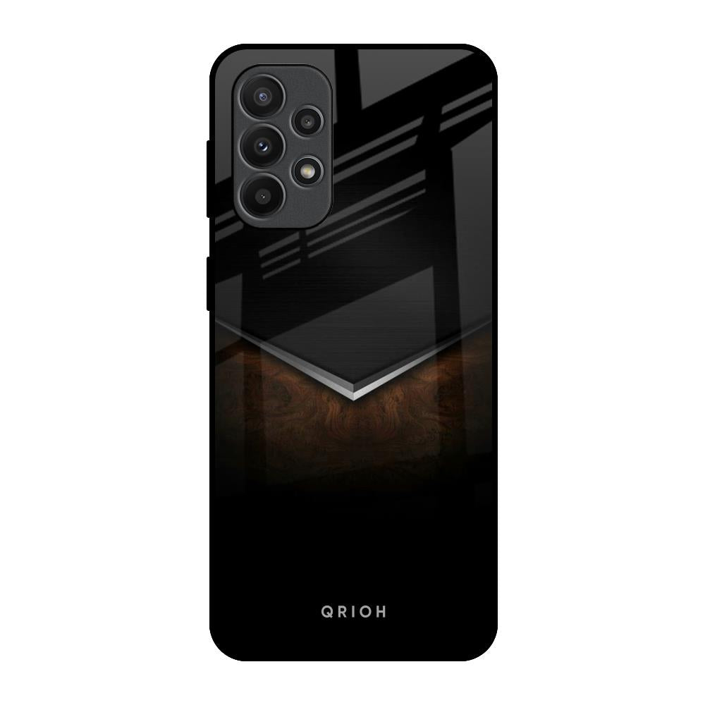 Dark Walnut Samsung Galaxy A23 Glass Back Cover Online
