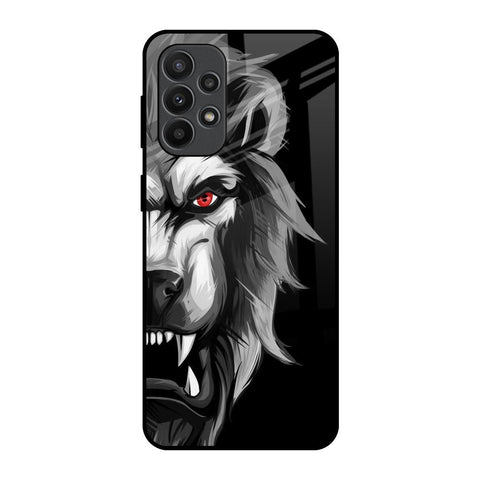 Wild Lion Samsung Galaxy A23 Glass Back Cover Online