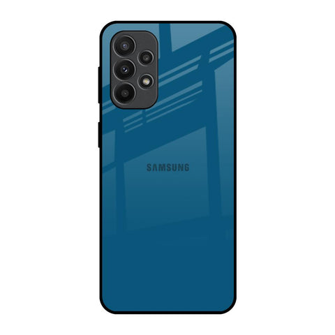 Cobalt Blue Samsung Galaxy A23 Glass Back Cover Online