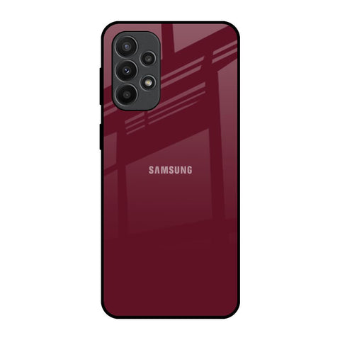 Classic Burgundy Samsung Galaxy A23 Glass Back Cover Online
