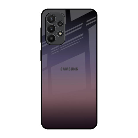 Grey Ombre Samsung Galaxy A23 Glass Back Cover Online