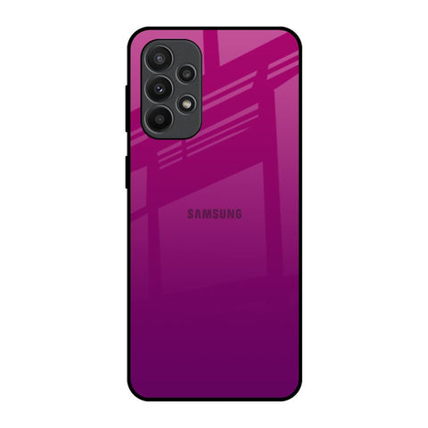 Magenta Gradient Samsung Galaxy A23 Glass Back Cover Online