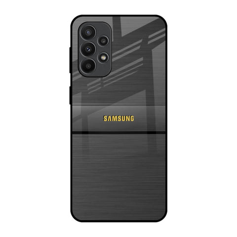 Grey Metallic Glass Samsung Galaxy A23 Glass Back Cover Online