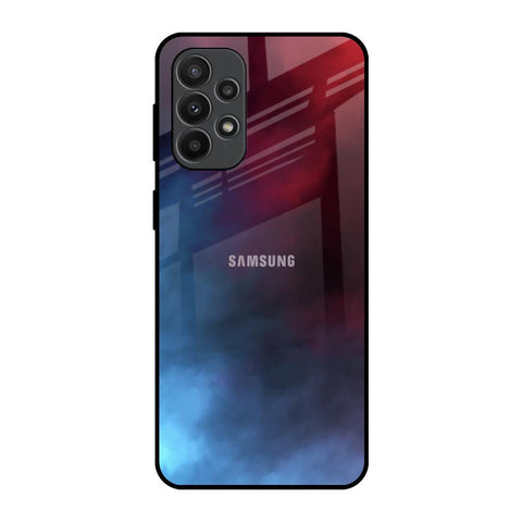 Smokey Watercolor Samsung Galaxy A23 Glass Back Cover Online