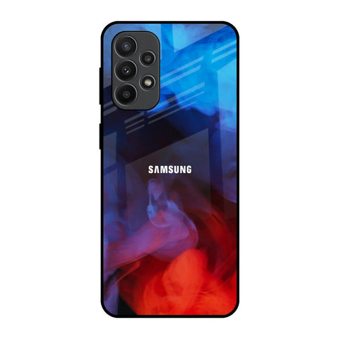 Dim Smoke Samsung Galaxy A23 Glass Back Cover Online