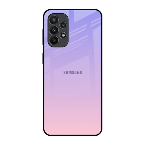 Lavender Gradient Samsung Galaxy A23 Glass Back Cover Online
