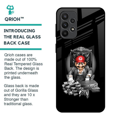 Dark Secret Glass Case for Samsung Galaxy A23