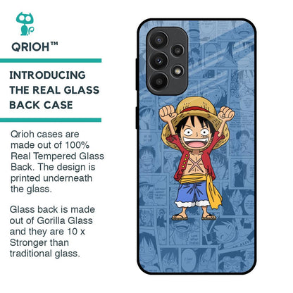 Chubby Anime Glass Case for Samsung Galaxy A23