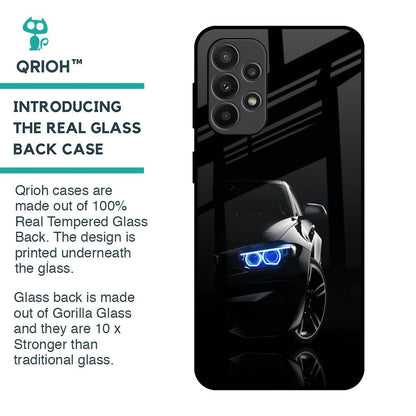 Car In Dark Glass Case for Samsung Galaxy A23