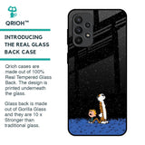 Night Sky Star Glass Case for Samsung Galaxy A23