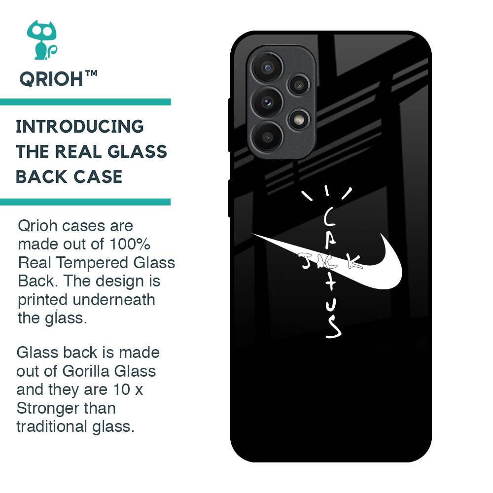 Jack Cactus Glass Case for Samsung Galaxy A23