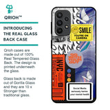 Smile for Camera Glass Case for Samsung Galaxy A23