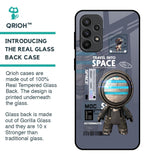 Space Travel Glass Case for Samsung Galaxy A23