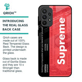 Supreme Ticket Glass Case for Samsung Galaxy A23