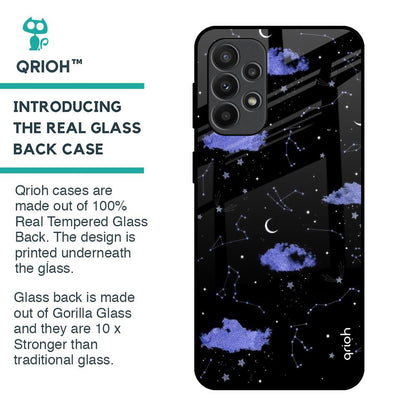 Constellations Glass Case for Samsung Galaxy A23