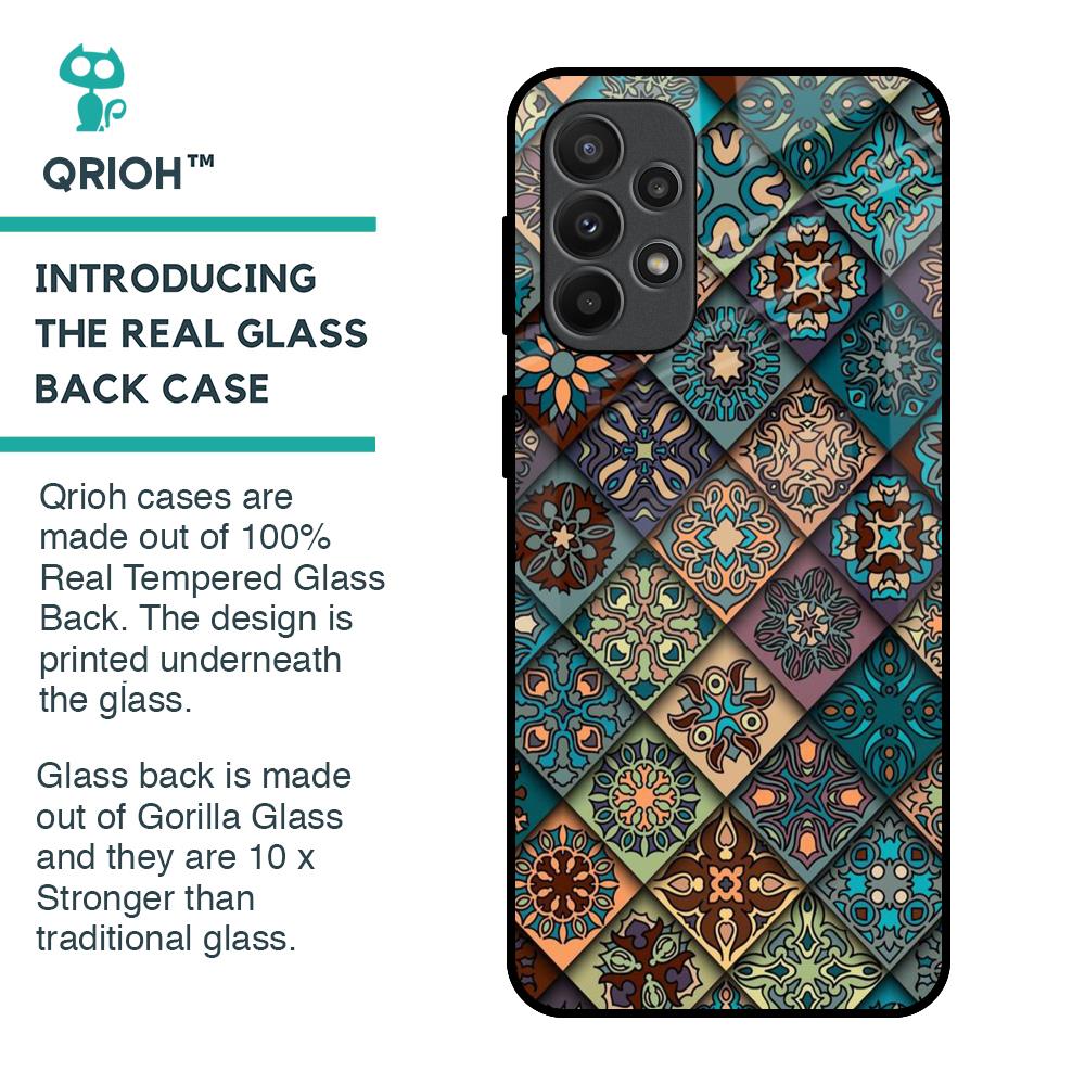 Retro Art Glass Case for Samsung Galaxy A23
