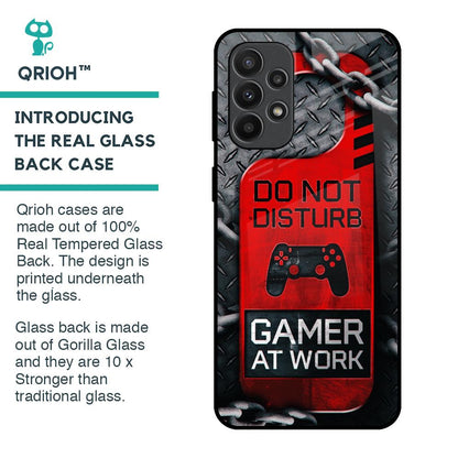 Do No Disturb Glass Case For Samsung Galaxy A23