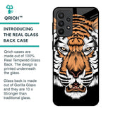 Angry Tiger Glass Case For Samsung Galaxy A23