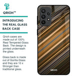 Diagonal Slash Pattern Glass Case for Samsung Galaxy A23