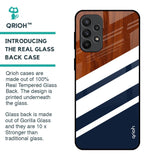 Bold Stripes Glass Case for Samsung Galaxy A23