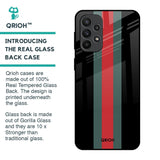 Vertical Stripes Glass Case for Samsung Galaxy A23