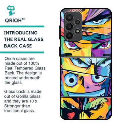 Anime Legends Glass Case for Samsung Galaxy A23