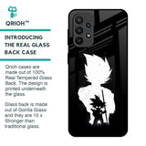 Monochrome Goku Glass Case for Samsung Galaxy A23