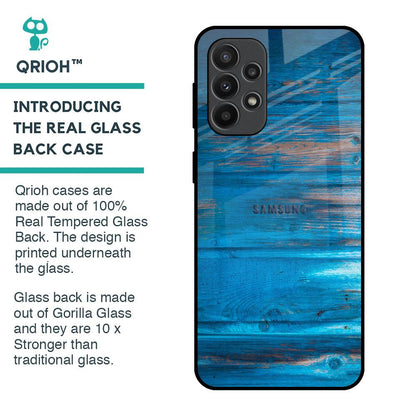 Patina Finish Glass case for Samsung Galaxy A23
