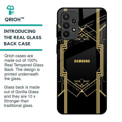 Sacred Logo Glass Case for Samsung Galaxy A23