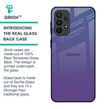 Indigo Pastel Glass Case For Samsung Galaxy A23