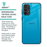 Blue Aqua Glass Case for Samsung Galaxy A23