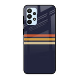 Tricolor Stripes Samsung Galaxy A23 Glass Cases & Covers Online