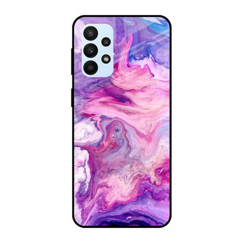 Cosmic Galaxy Samsung Galaxy A23 Glass Cases & Covers Online