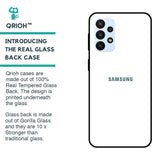 Arctic White Glass Case for Samsung Galaxy A23