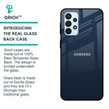 Overshadow Blue Glass Case For Samsung Galaxy A23